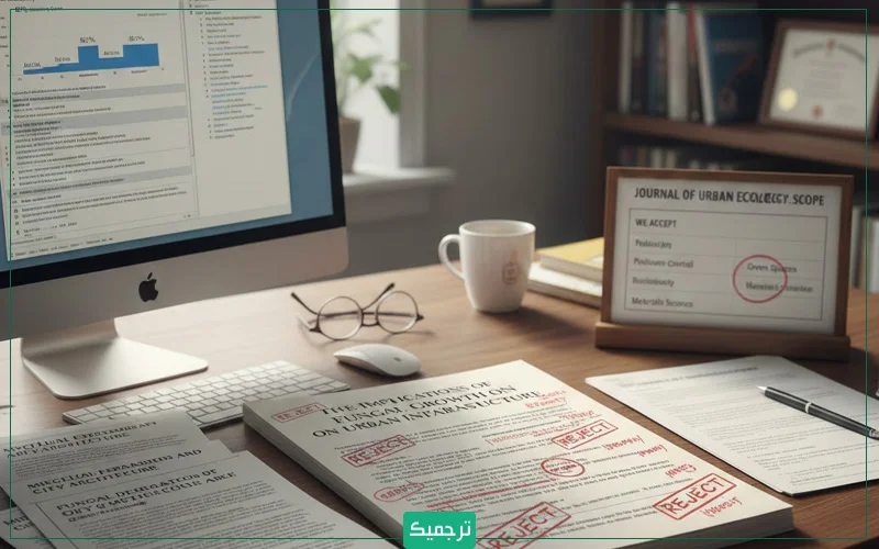 بعضی از دلایل رد شدن مجله به ضعفهای مقاله بر میگردد و بعضی دیگر به سیاستهای مجله. در حالت اول شما باید ایرادات را رفع کنید و برای حالت دوم، دنبال مجله مناسب دیگری بگردید.