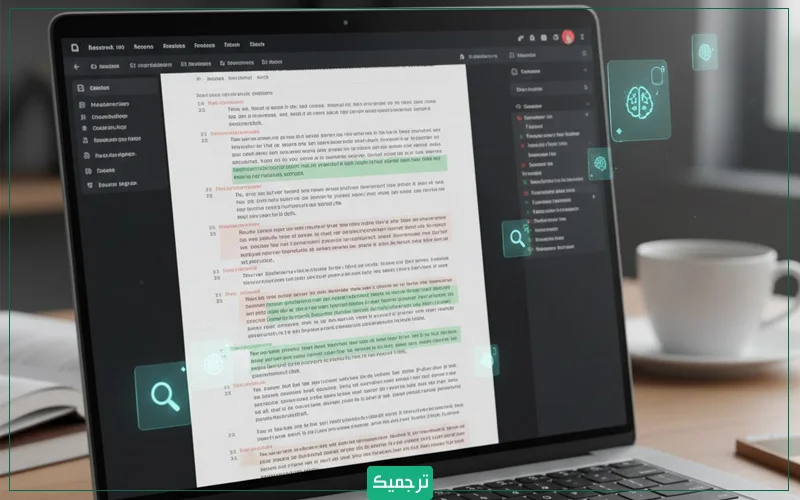 شما میتوانید از هوش مصنوعی بخواهید پیشنهادهایی برای بهبود روانی متن، اصلاح غلطهای املایی و دستور زبان ارائه دهید.
