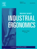 مجله بین‌المللی ارگونومی صنعتی